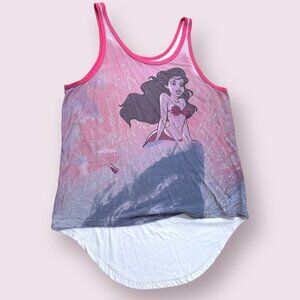 Disney Ariel Little Mermaid Women's Tank Top Size Large